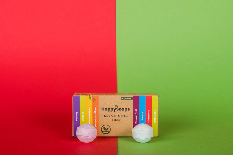 Mini Bombas de Baño - Frutas Tropicales