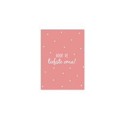 Tarjeta | Para la querida abuela