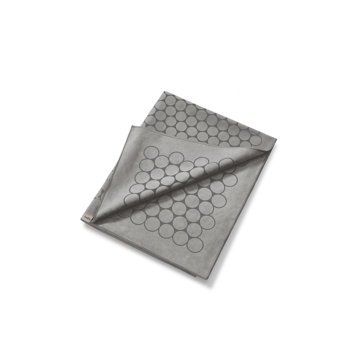 Gecko Touch Yoga Towel - Moon Grey