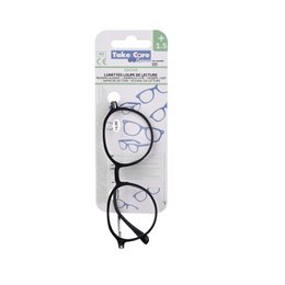 Reading glasses – Sacha Metal Black +1.5