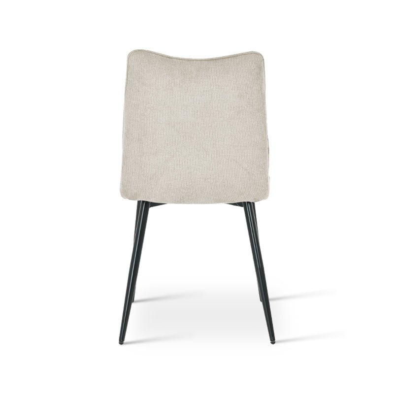 Chaise de salle à manger Giselle [lot de 2] [tissu lin]