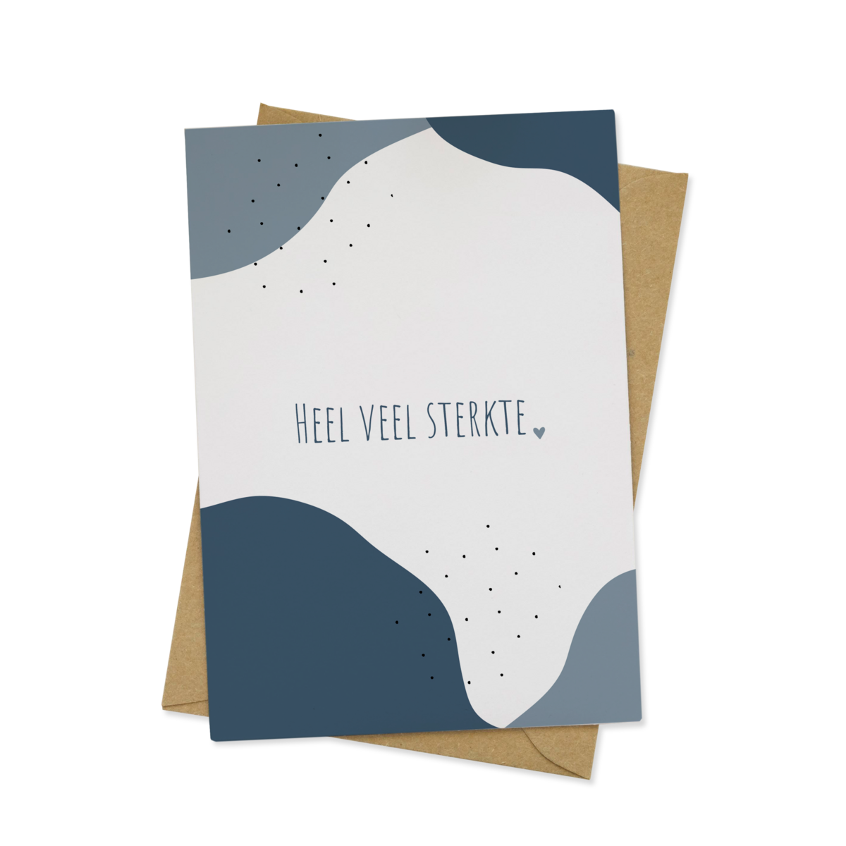 Heel Veel Sterkte - rouwkaart