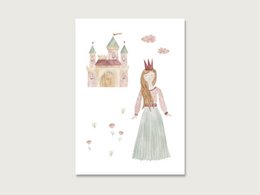 Postkarte "Prinzessin"