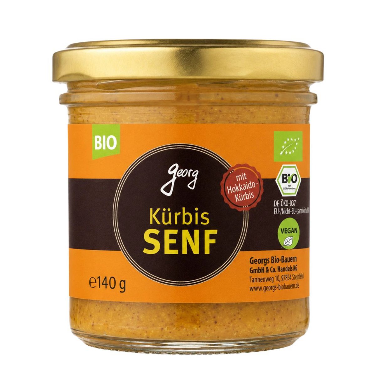 Kürbis-Senf mit Bärlauch & Hokkaido-Kürbis