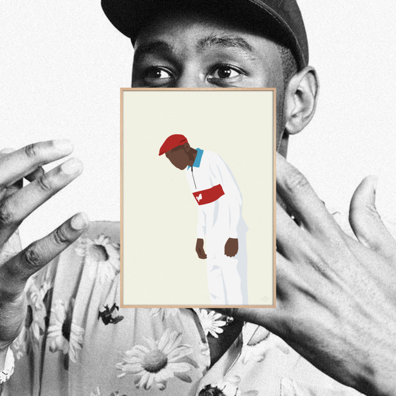 Poster "Tyler, the Creator Polo" - A4 & 30x40cm - Art print