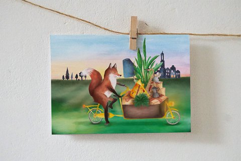 Kaart verhuizen