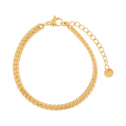 Bracelet basique chaîne grasse