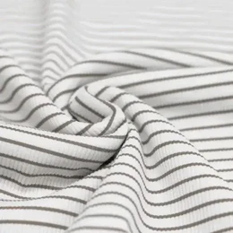 Babybukser stribet taupe