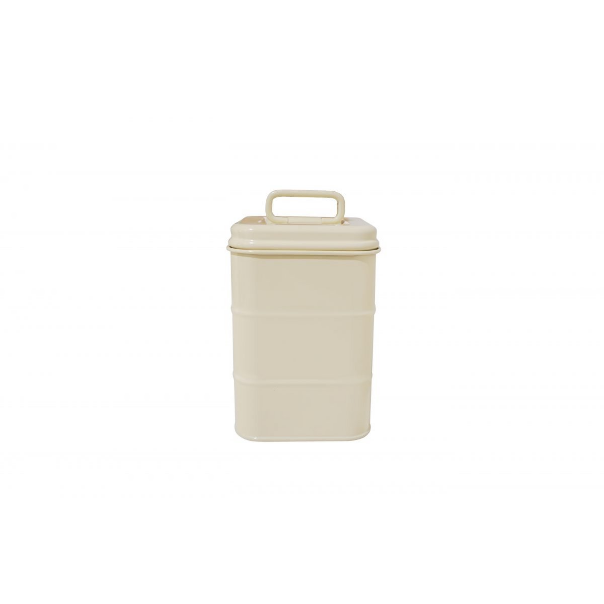 Beige tedåse 14 cm + 4 etiketter på forskellige sprog Isabelle Rose