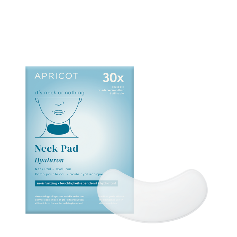 APRICOT Reusable Neck Pad with Hyaluron