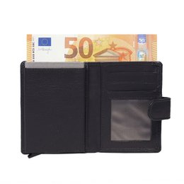 Cardprotector - Miniwallet - Mini wallet - Leather card holder leather - Credit card holder In 11 Colors
