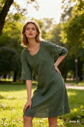 Leinenkleid REF. 66932