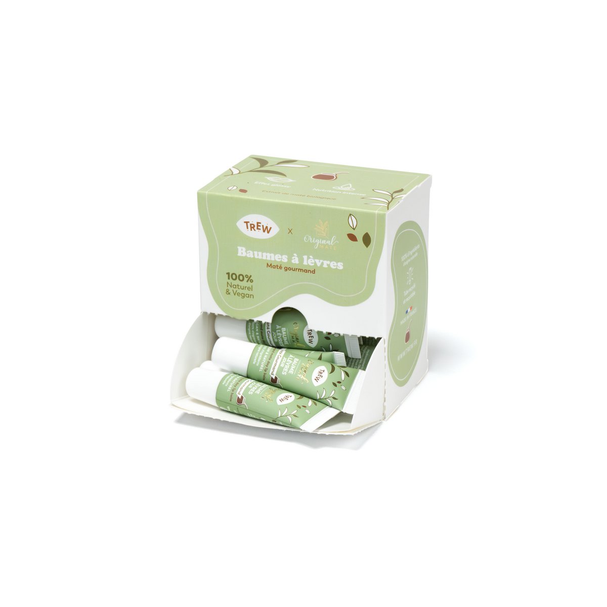Distributeur NOUVEAU Baume à Lèvres Après-Soleil Trew x Original Maté 🌿