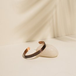 ANTIQUE HAMMERED COPPER BRACELET