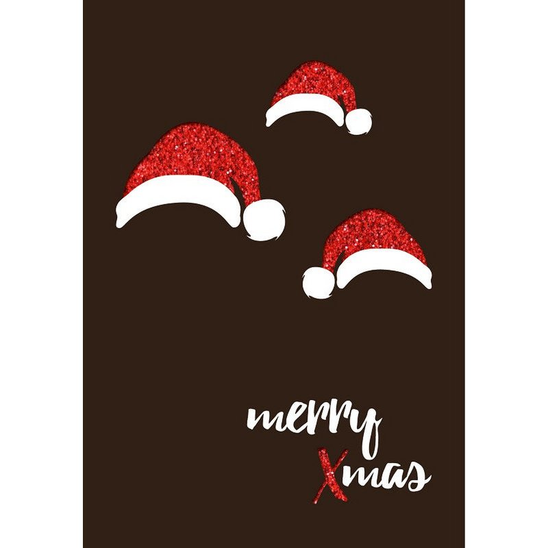 Greeting card Paper Deluxe "merry xmas"