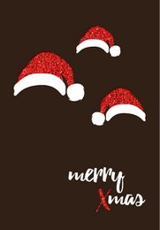 Greeting card Paper Deluxe "merry xmas"