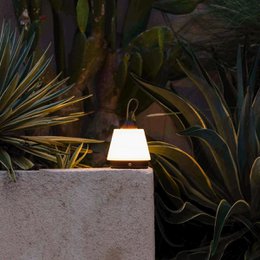 Liv Mørkebrun Genopladelig Lampe