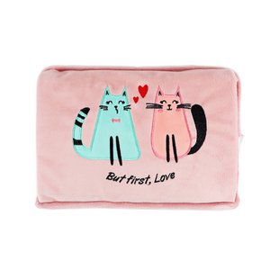 Biggdesign Cats Love Cat elektrische warmwaterkruik
