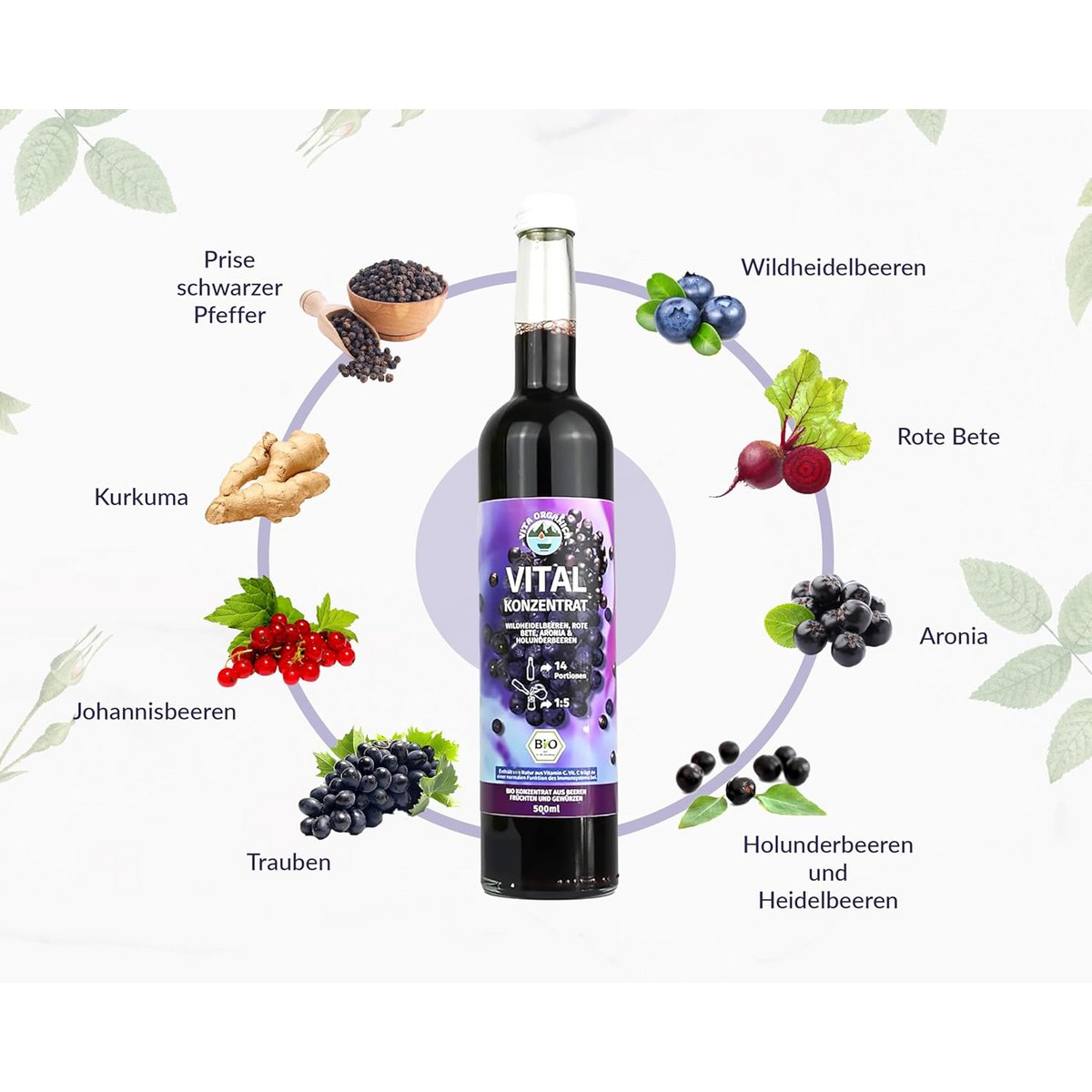 Bio Vital Konzentrat 18x500ml Savings Package