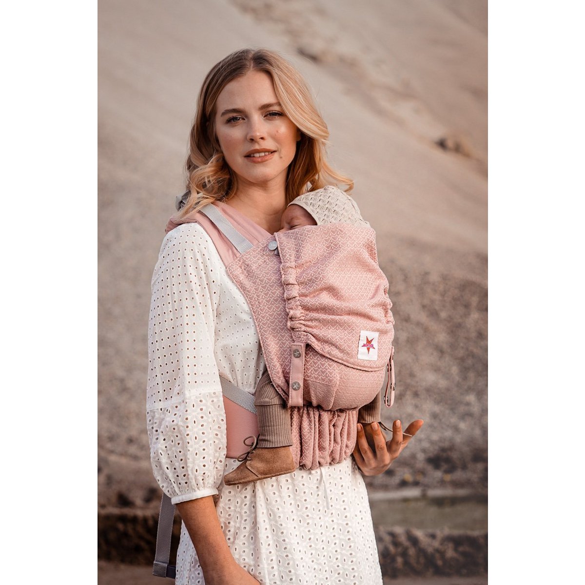 Babytrage Flip Heart2Heart Rosé Unisize