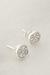 MANDALA STUD EARRINGS