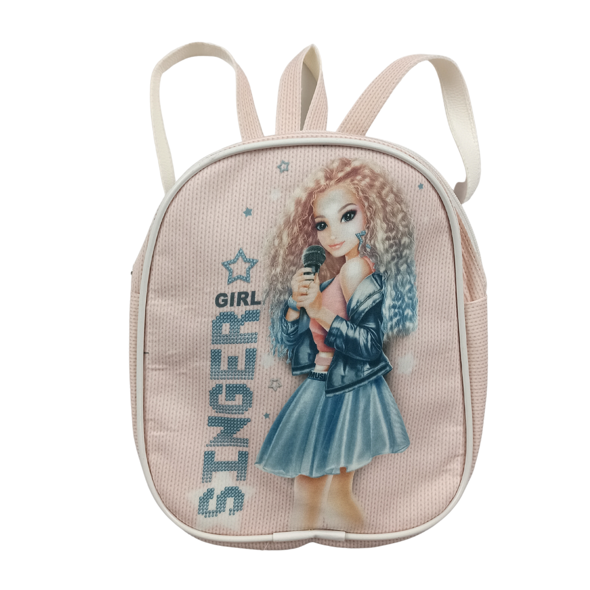 Robe fille avec sac à dos, "Singer" Taille 110/128
