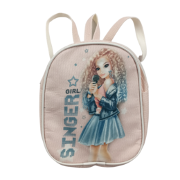 Girls dress with knapsack, "Singer" Size 110/128