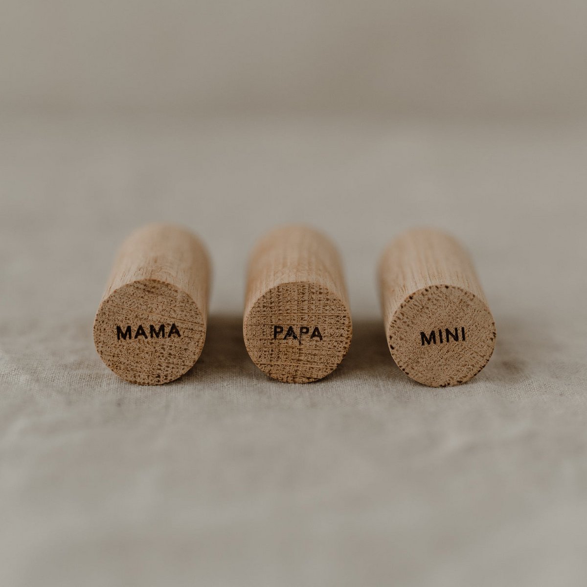 Wandhaken Familie im 3er Set (VE = 6 Sets)
