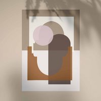 A3 Poster - Marrakech Sunrise - Beige