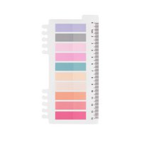 Carousel | Ordinate detention notes tabs | Legal reading tabs for books sticky | Prison strips index with ruler for side markers