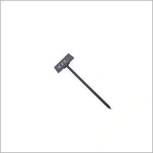 Price pin - black -20 cm - 25 pieces