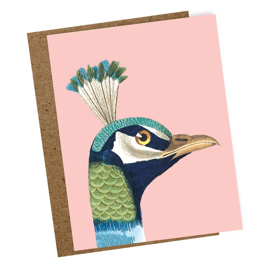Mini tarjeta de felicitación Paz