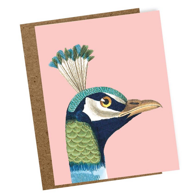 Mini tarjeta de felicitación Paz