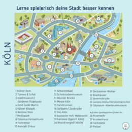 Spielteppich KÖLN