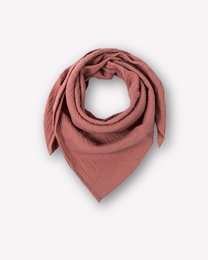 Écharpe enfant en mousseline • Vieux rose