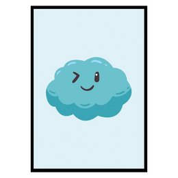 Happy Cloud børneplakat