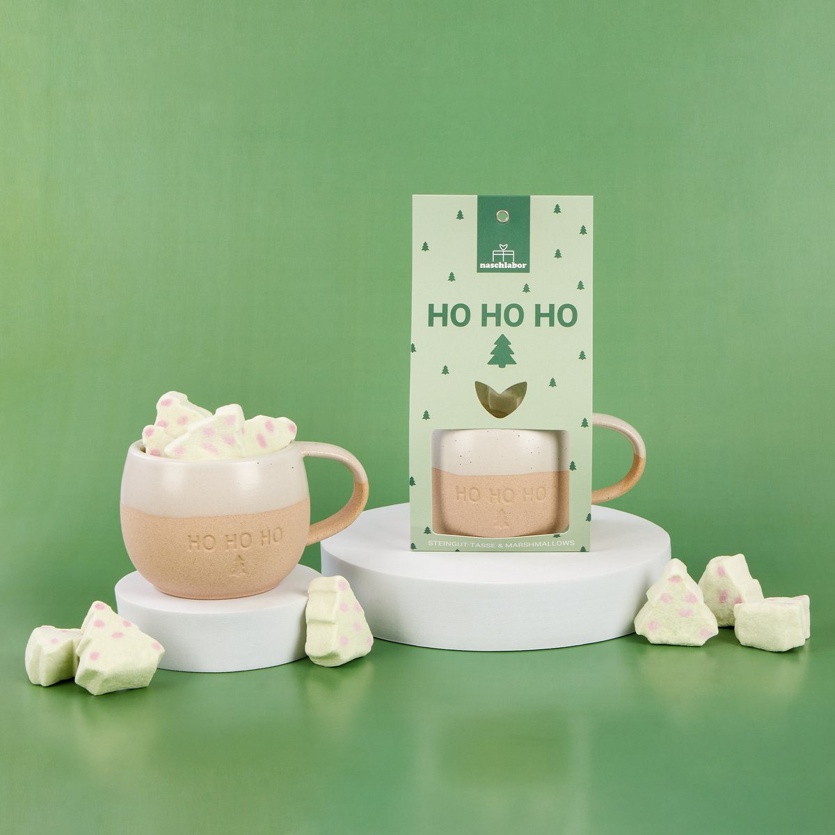 Geschenkset Ho Ho Ho Marshmallow & Tax