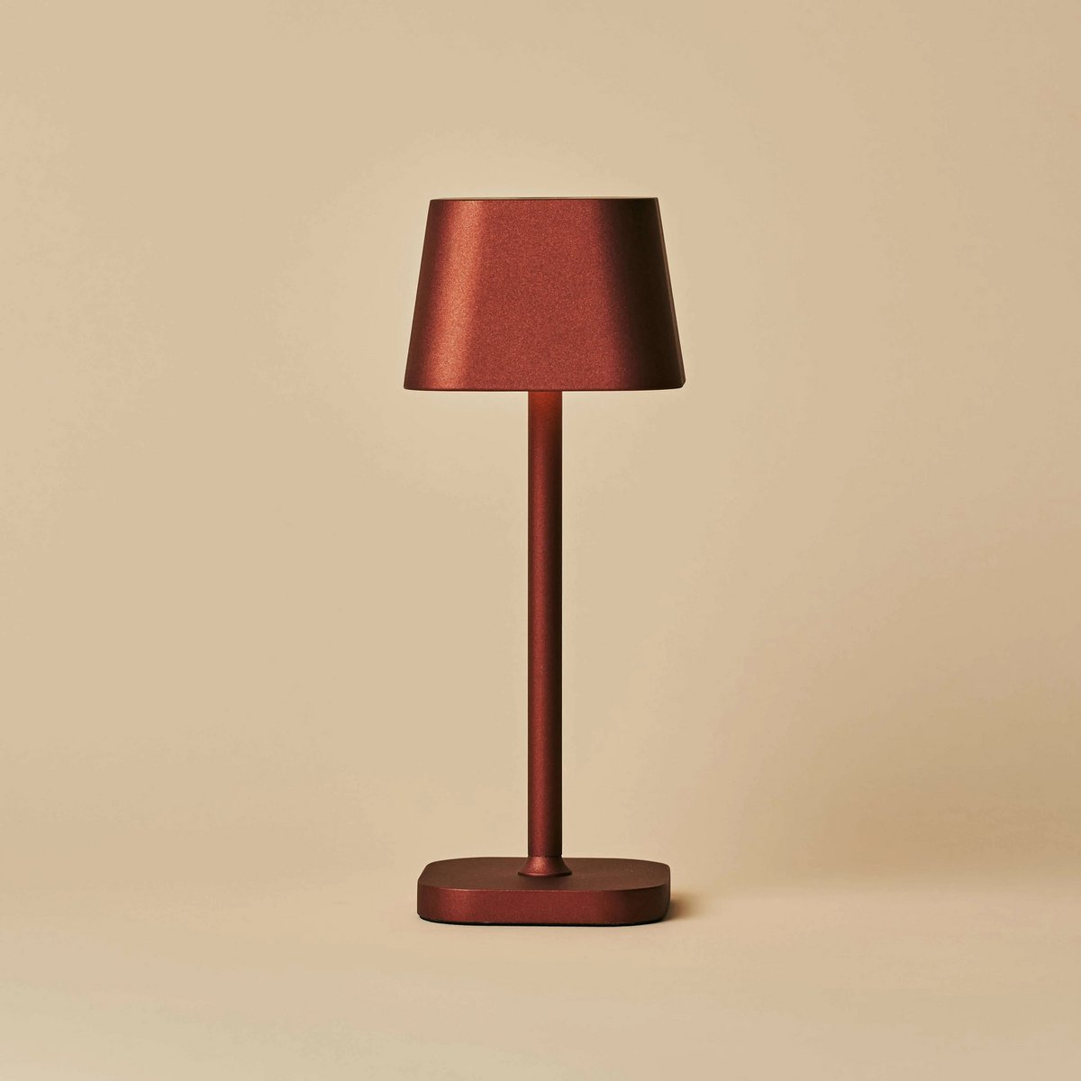 Lampada da tavolo ricaricabile Ava Bronzo