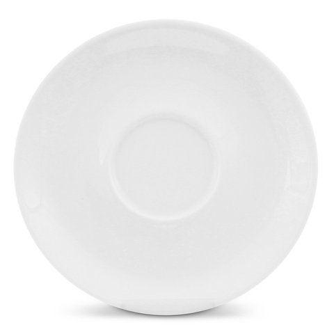 Café au lait Untertasse, 18cm Alta Weiß
