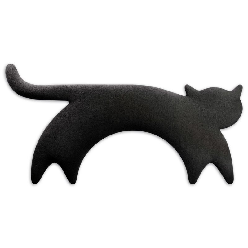 Bio-Körnerkissen für die Mikrowelle, Wärmekissen für Schulter & Nacken, Katze Minina