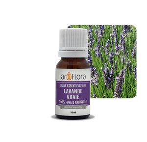 Set of 6 organic essential oils 6x10 ml True Lavender
