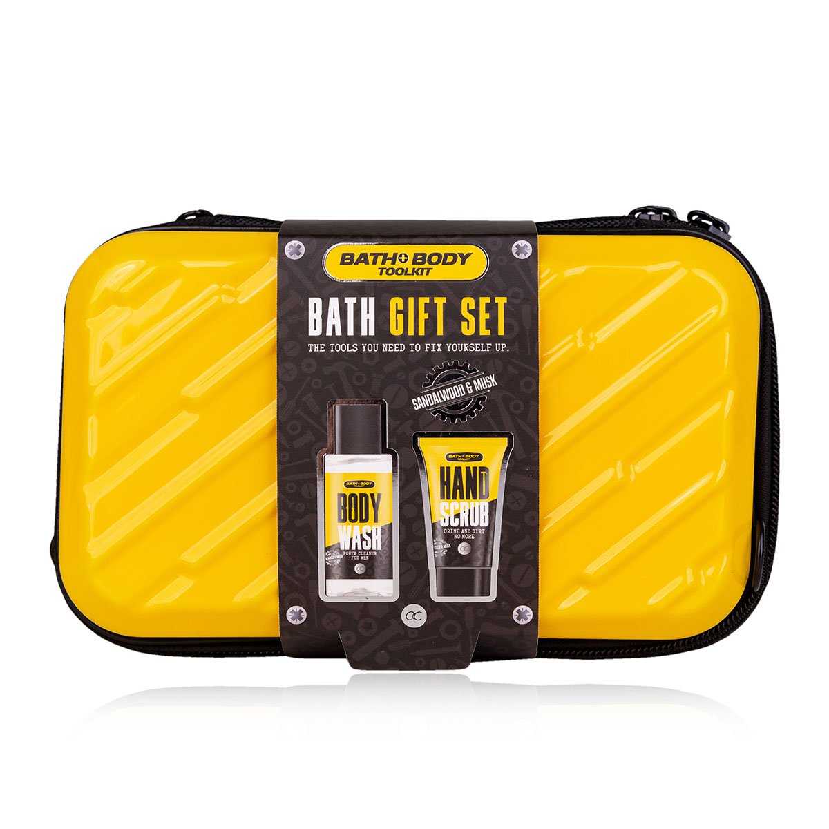 Geschenk set voor mannen Bath + Body Toolkit in Hard Shell Bag