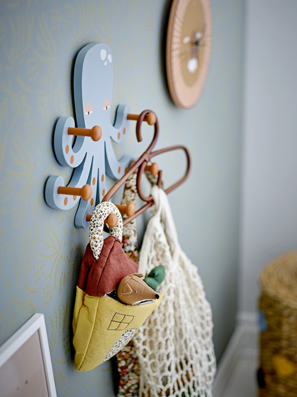 Oswall kapstok, blauw, lotus