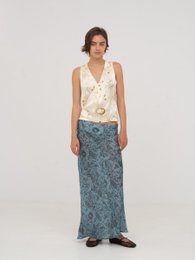 Gilet Priest con stampa del sistema solare
