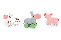 Animali Magnetici Su Ruote - Fattoria