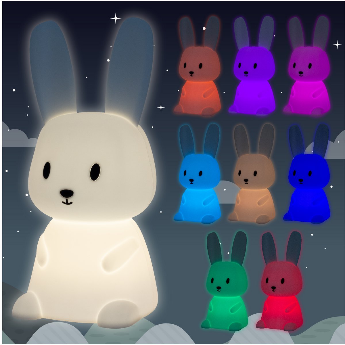 NIGHT LIGHT: SUPER BUNNY