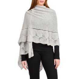 Zoe - Robado con borde perforado en lana de mohair mezclada