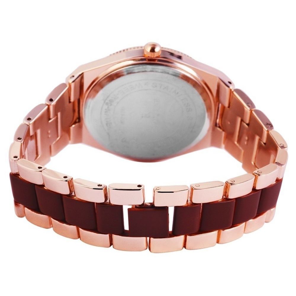 Reloj de mujer Excellanc con brazalete de metal.