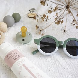 Lunettes de soleil | lunettes de soleil | Olive - Blanc