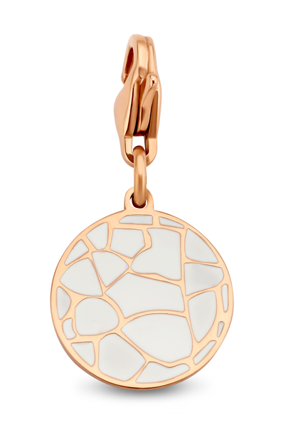 CO88 Collection Chams 8CH 00015 Stalen hangers - 15 mm - Vertraging - Rand - E-mail - Wit - Rosé goud